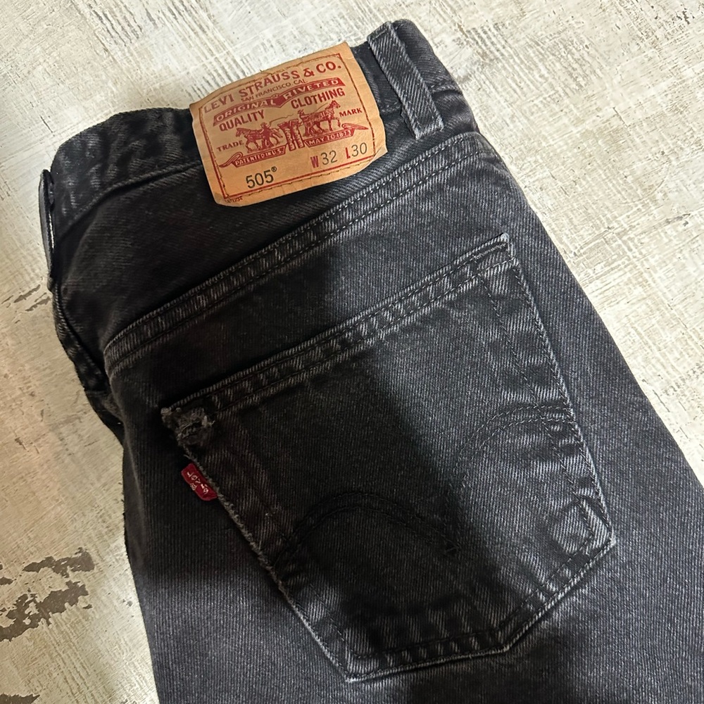 505 Levi Straight Jeans